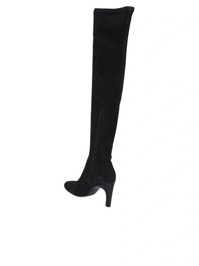 Tory Burch Women's High Heel Over The Knee Boots In Black