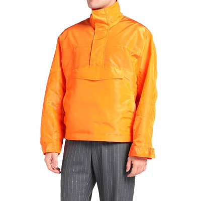 Shop Dior Windbreaker Jacket In Orange