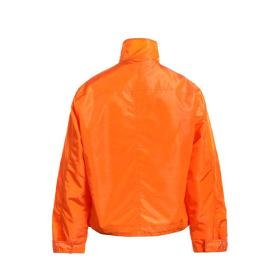 Shop Dior Windbreaker Jacket In Orange