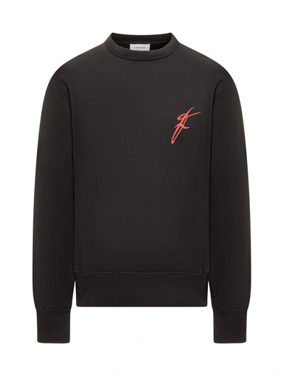Shop Ferragamo Sweatshirt F In Black