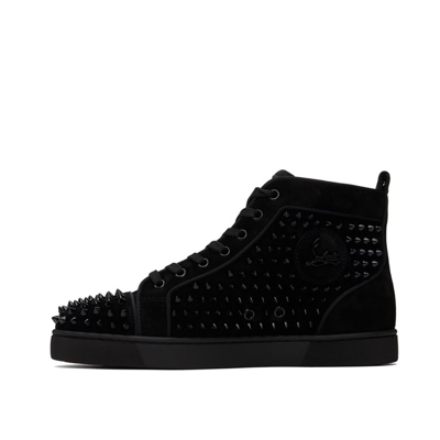 Shop Christian Louboutin Louis Orlato Sneakers In Black