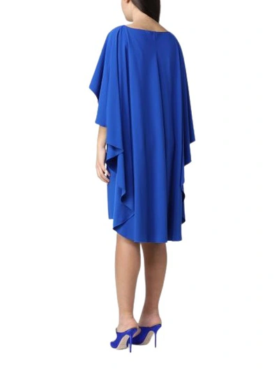 Shop Alberta Ferretti Electric Blue Dresses