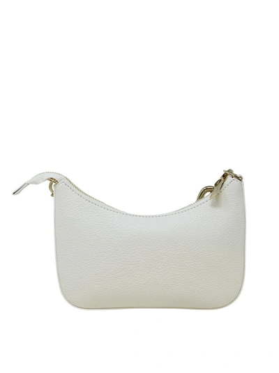 Shop Christian Louboutin White Leather Loubila Chain Minibag