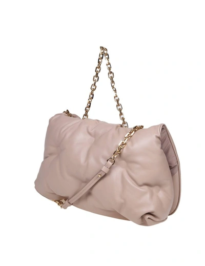 Shop Maison Margiela Glam Slam Bag In Mtelasse' Leather In Pink
