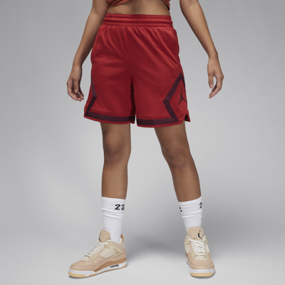 Shop Jordan Women's  Sport Diamond Shorts In Red