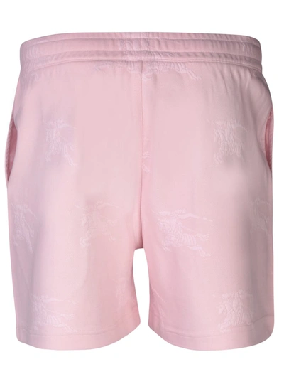 Shop Burberry Shorts In Pink