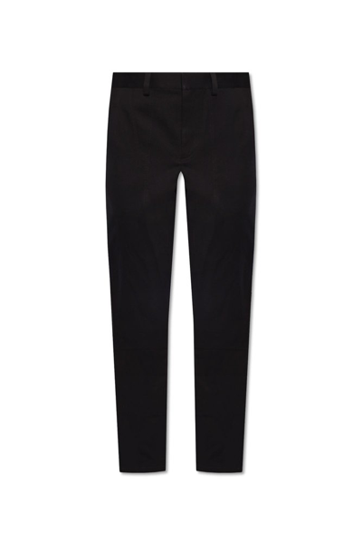 Shop Helmut Lang Utility Trousers In Black