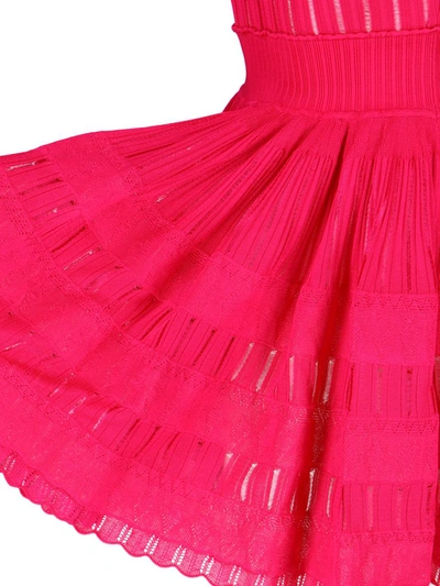 Shop Alaïa Alaia Dresses In Rosa