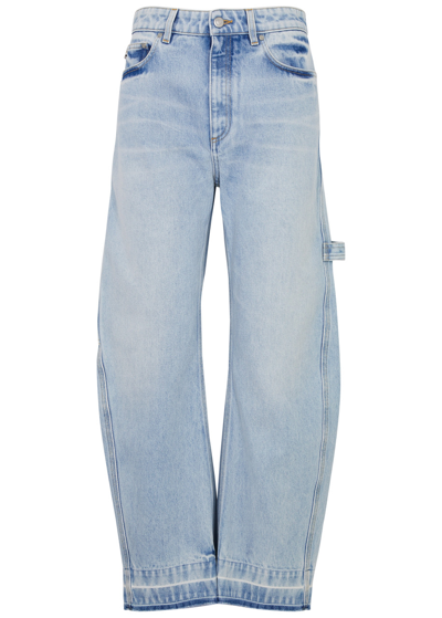 Shop Stella Mccartney Barrel-leg Jeans In Denim