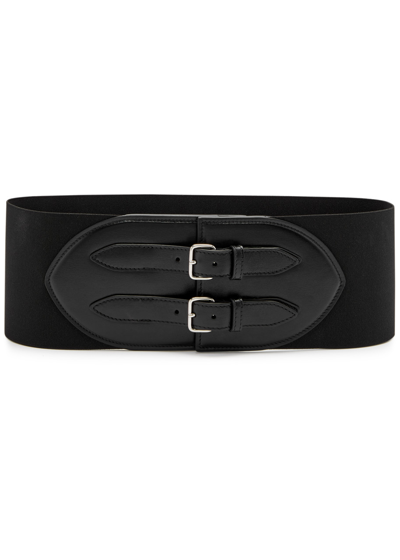 Shop Alaïa Corset Belt In Black