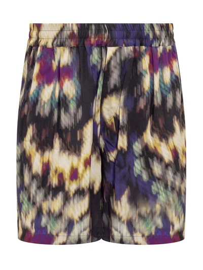 Shop Isabel Marant Vataya Shorts In Multicolor