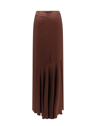 Shop Erika Cavallini Silk Blend Skirt