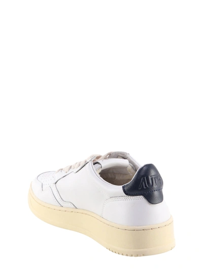 Shop Autry Leather Sneakers With Logo Detail