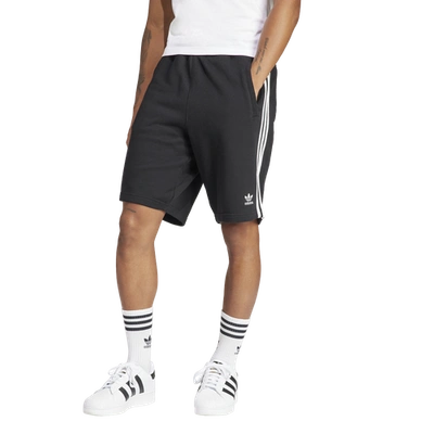 Shop Adidas Originals Mens  Adicolor 3-stripes Shorts In Black