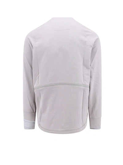Shop C.p. Company Stretch Cotton Sweatshirt With Logo Patch