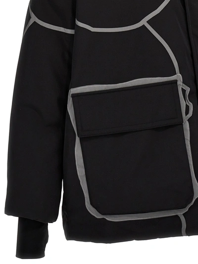 Shop Who Decides War X Add Down Jacket Casual Jackets, Parka Black