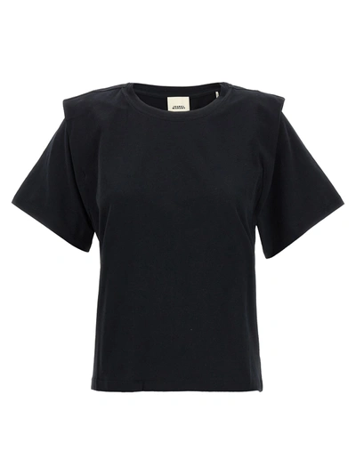 Shop Isabel Marant Zelitos T-shirt Black
