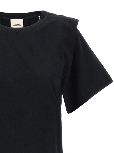 Shop Isabel Marant Zelitos T-shirt Black