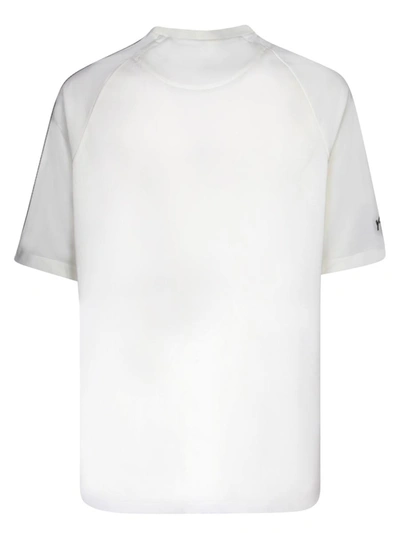 Shop Y-3 Adidas T-shirts In White