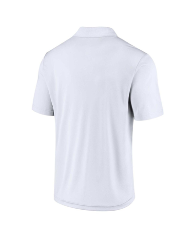 Shop Fanatics Men's  White, Royal Distressed Denver Broncos Throwback Two-pack Polo Shirt Set In White,royal