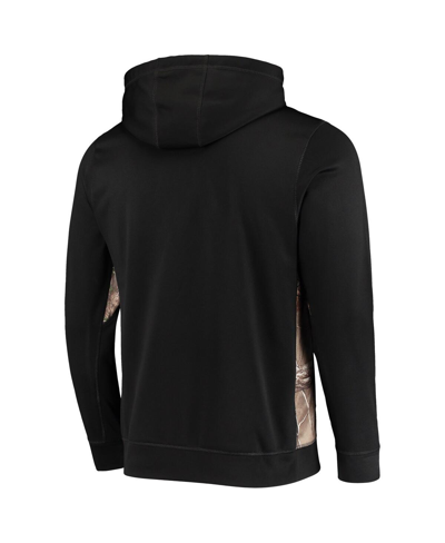 Shop Dunbrooke Men's  Black, Realtree Camo New York Giants Decoy Tech Fleece Full-zip Hoodie In Black,realtree Camo