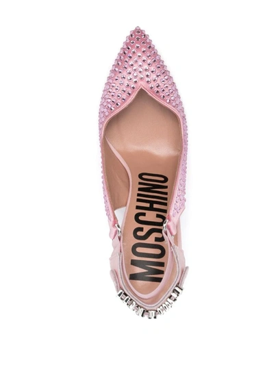 Shop Moschino With Heel In Pink