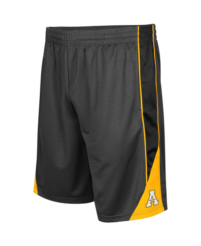 Colosseum Charcoal Appalachian State Mountaineers Turnover Shorts In Charcoal