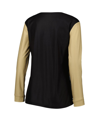 Foco Black New Orleans Saints Team Ugly Pajamas Set In Black