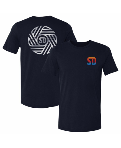Shop 500 Level Men's  Navy San Diego Fc Flow T-shirt
