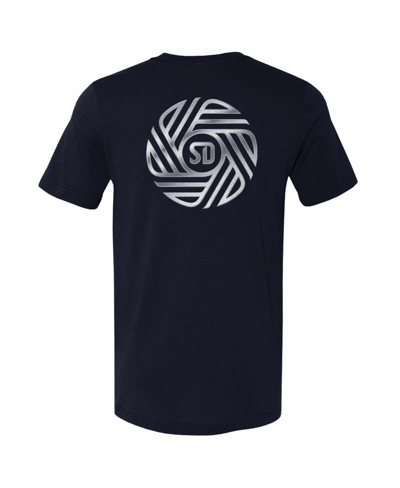 Shop 500 Level Men's  Navy San Diego Fc Flow T-shirt