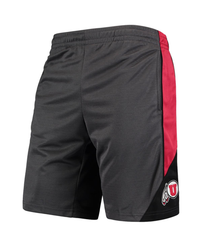 Shop Colosseum Men's  Charcoal Utah Utes Turnover Team Shorts