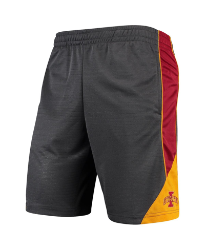Colosseum Charcoal Iowa State Cyclones Turnover Team Shorts In Charcoal