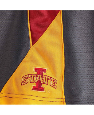 Colosseum Charcoal Iowa State Cyclones Turnover Team Shorts In Charcoal