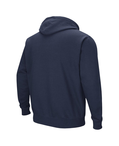 Colosseum Navy Columbia University Arch And Logo Pullover Hoodie In Navy