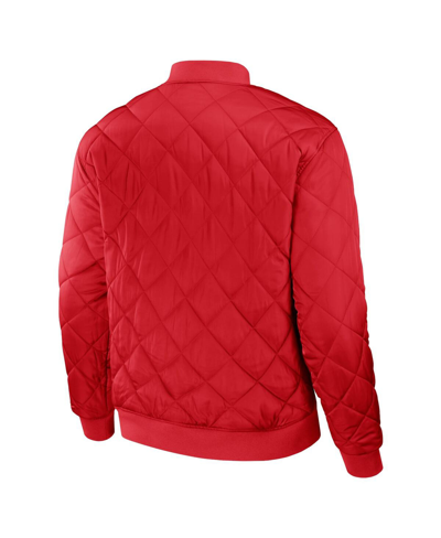 Fanatics Men's Darius Rucker Collection By  Black, Red Boston Red Sox Reversible Full-zip Bomber Jack In Black,red