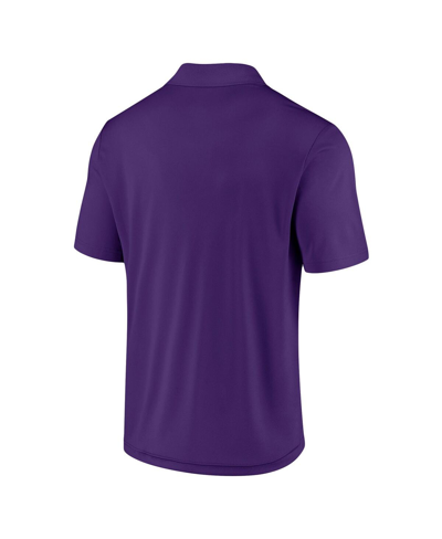Shop Fanatics Men's  Purple Minnesota Vikings Component Polo Shirt