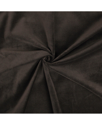 Shop 6ix Tailors Fine Linens Vanessa Chocolate Pinch Pleat Drapery Panel