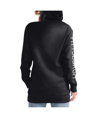 G-iii 4her By Carl Banks Black Pittsburgh Penguins Overtime Pullover Hoodie In Black