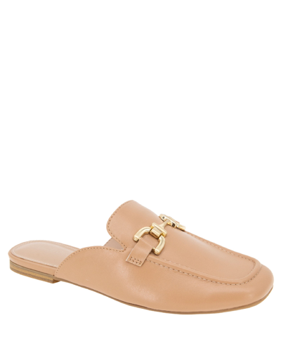 Shop Bcbgeneration Women's Pendall Mule Loafer In Tan