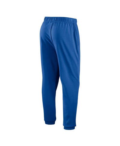 Shop Fanatics Men's  Blue St. Louis Blues Chop Block Fleece Sweatpants