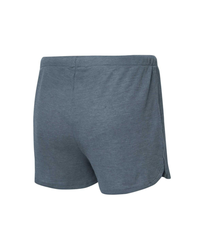 Shop Concepts Sport Women's  Gray Distressed Boston Bruins Meadowâ Long Sleeve T-shirt And Shorts Sleep Se
