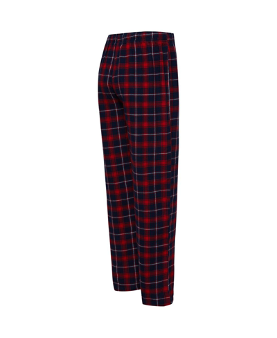 College Concepts Men's  Navy, Red Washington Wizards Arctic T-shirt And Pajama Pants Sleep Set In Navy,red