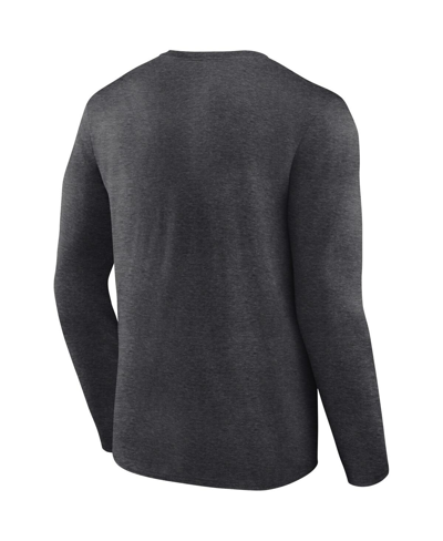 Fanatics Branded Charcoal New England Patriots Long Sleeve T-shirt In Charcoal