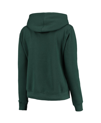 Shop Colosseum Women's Green Michigan State Spartans Arch And Logo 1 Pullover Hoodie