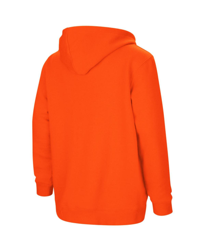 Colosseum Youth  Orange Syracuse Orange 2-hit Team Pullover Hoodie In Orange