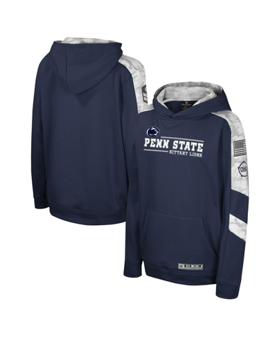 Shop Colosseum Big Boys  Navy Penn State Nittany Lions Oht Military-inspired Appreciation Cyclone Digital