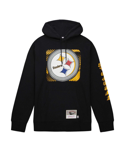 Mitchell & Ness Men's Hoodie Nhl Team Logo Hoodie Anaduc Black In Black