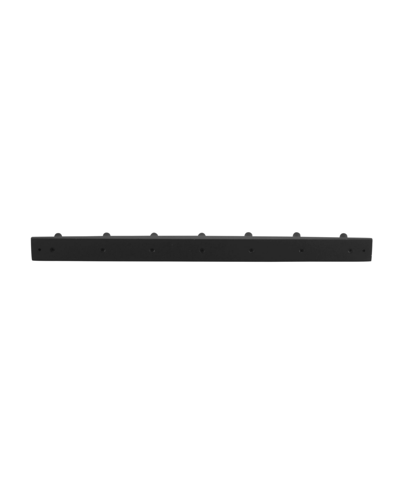 Spectrum Diversified Wall-mounted 7 Peg Wood Hook Rack In Tan