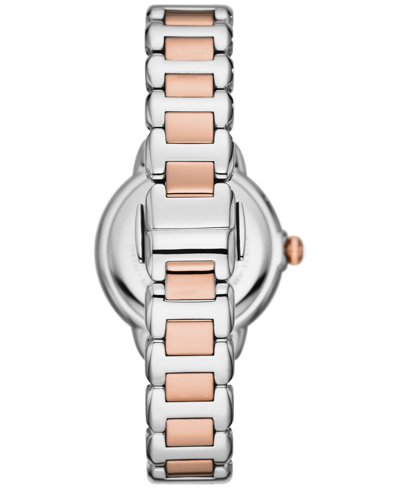 Emporio Armani Women's Two-tone Stainless Steel Bracelet Watch 32mm In Tone