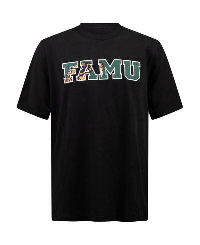 Shop Fisll Men's  Black Florida A&m Rattlers Applique T-shirt